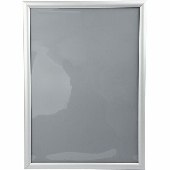 Click Frame - Aluminium Fotolijst - Poster Frame Voor Wanddecoratie - DIY Lijst - Creatieve Presentatie - Fotolijsten Kopen - Stevig Aluminium A2 Frame - Formaat 420x600 mm - 1 Stuk