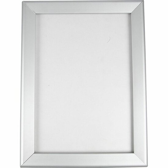 Click Frame - A3 Formaat - Aluminium Fotolijst - Strak & Elegant - Makkelijk te Verwisselen - Lijstbreedte 25 mm - Geschikt voor Posters & Documenten - 297x420 mm - 1 Stuk