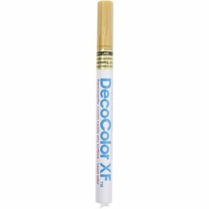 Deco Stift - Goud Stift - Metallic Stift - Lijndikte 1,2mm - Hobby Marker - Gouden Markers - DIY Kleurstift - Knutsel Stift - Metallic Tekenmateriaal - 1 Stuk