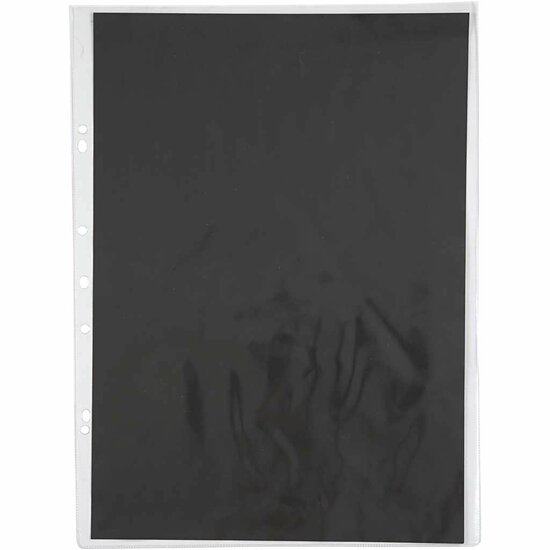 A2 Display Mappen - Heavy-Duty Presentatiemap - Opbergmap Zwart - A3 Portfolio Hoes - Portfolio Map - Kunstenaarsmap - Tekenwerk Map - Zwart - 42 x 60 cm -10 Stuks