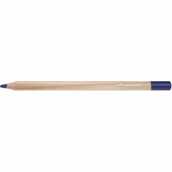 Edugreen Jumbo kleurpotloden, violet, vulling 5 mm, 10 stuk/ 1 doos