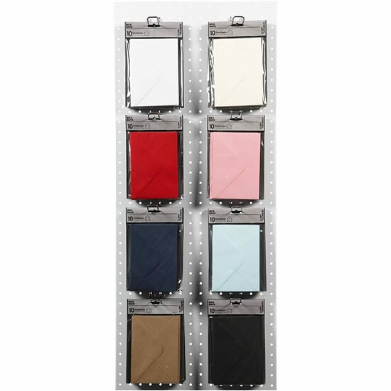 Kleuren Assorti Enveloppen – Enveloppen 11,5x16 cm – Enveloppen 110 gr – Assorti Enveloppen Set – Kleur Enveloppen – Papieren Enveloppen Bulk – 8x10 Dozen