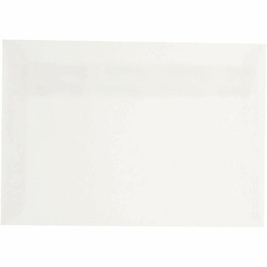 Enveloppen - Off-White Briefpapier Enveloppen - Elegante Handgeschreven Brieven Envelop - Kaarten Enveloppen - Luxe Papieren Enveloppen - Creatief Briefpapier - 11,4x16,2 cm - 50 Stuks