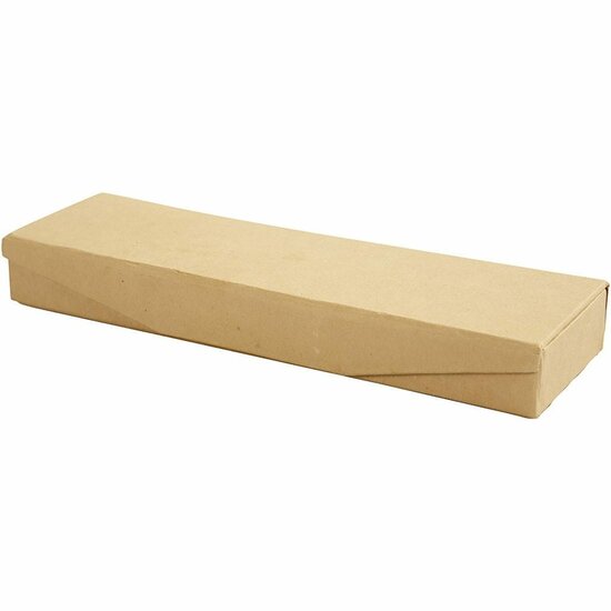 Etui - Multifunctioneel Pennenzakje - Compact Opbergsysteem - Geschikt Voor Scholen, Kantoor & Reizen - Handige Opbergmap - Formaat 21x6x2,5 cm - Set van 12 Stuks