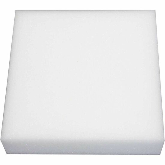 Foam Blok Voor Naaldvilten - Vilten Blok - DIY Foam Blok - Hobby Foam - Foam Voor Vilten - Vilten Gereedschap - Creatief Foam Blok - Vilten Decoratie Foam - 20x20cm - 5cm Dikte / 1 Stuk