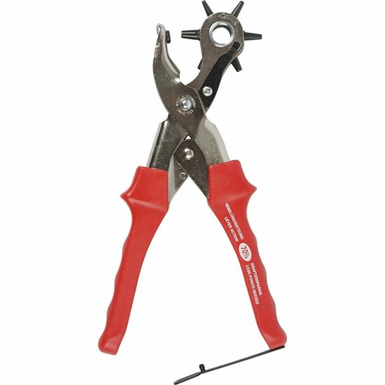 Gatentang - Multifunctionele Gatenmaker Voor Leer, Stof, Karton & Papier - DIY Knutselgereedschap Voor Handwerken - Precisie Tang - Diameter 2-4,5 mm - Set van 1 Stuk