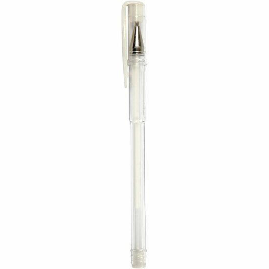 Gelpen – Premium Witte Pen – Geschikt Voor Tekenen, Handlettering En Bullet Journals - Fijne Liner - Hobby Tekenen - Creatief Schrijven - Lijndikte 0,8 mm - Set Van 6 Stuks