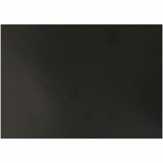 Glanspapier - Zwart Glanzend Decoratief Papier - DIY Creatief Knutselmateriaal - 32x48 cm - 80 grams - Set van 25 vellen - Luxe Papier - Hobby Karton - Handwerk Papier