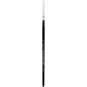Gold Line Penselen - Ronde Penselen - Professionele Nylon Penselen - Lijndikte 3mm - Hobby Schilderpenselen - Handwerk Penselen Voor Decoratie - Lengte 17cm - 12 Stuks