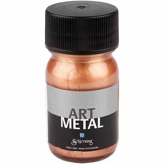 Metallic Verf - Acrylverf Metallic Koper - Metaalverf - Koperkleurige Metallic Hobbyverf - Glansverf - Shimmerverf - Art Metal - 30ml