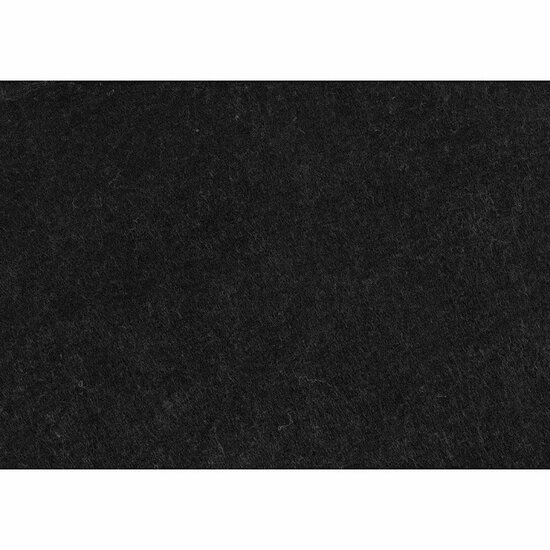Vilt - Hobbyvilt - Zwart - DIY, Naaien, Decoratie - A4 - 210x297mm - Dikte 1,5-2mm - 10 vellen