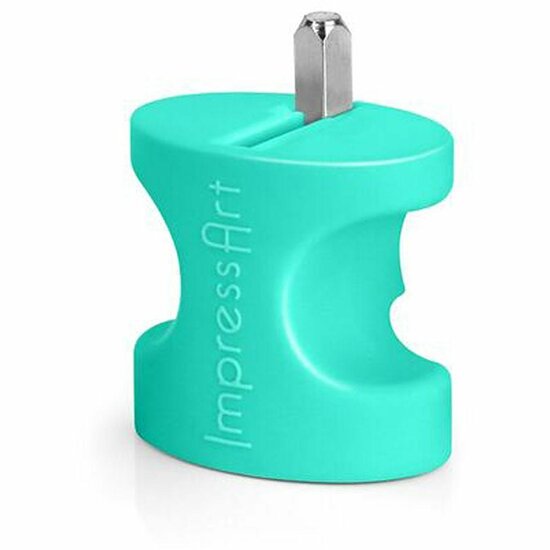Houder Voor Slagpen Stempels - Stevige Precisiehouder Voor Metaalstempelen - Geschikt Voor DIY Stempels - Biedt Betere Grip & Controle - Hoogwaardige Kwaliteit - Set van 1 Stuk