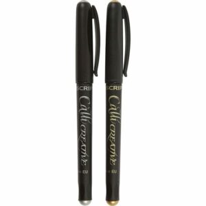 Kalligrafeer stiften, dikte 2.4 mm, 2 stuk