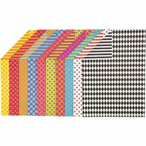 Gedrukt Karton 250 Grams - A4 Karton - Kleurig Creatief Papier - Hobbykarton - Stevig DIY Knutselpapier - 21x29,7 cm - A4 - 200 Vellen