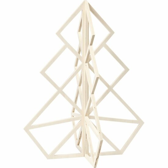 Kerstboom, H: 60 cm, B: 48 cm, 1 stuk