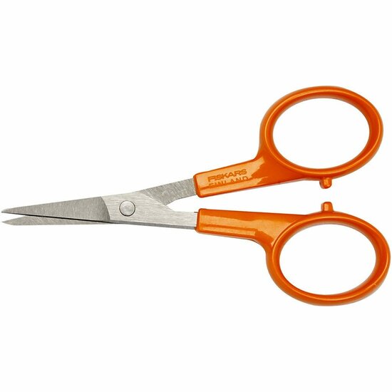 Precisie Schaar - Mini Schaar - Perfecte Precisieschaar Voor Gedetailleerd Knippen - Linkshandig & Rechtshandig Gebruik - Super Scherp & Duurzaam - 10cm - Ideaal Voor Hobby & DIY