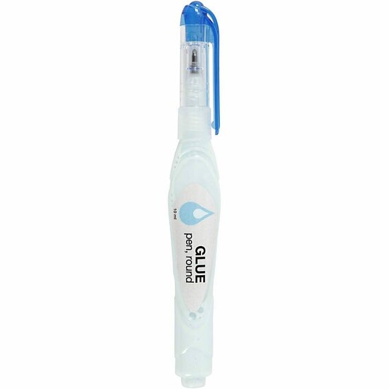 Lijmpen - Handige Precisie Lijmstift - 10 Gram - Perfect Voor Papier, Scrapbooking & Knutselprojecten - Transparante & Sneldrogende Lijm - 1 Stuk Per Verpakking