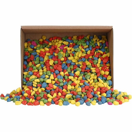 Mozaïek Stenen - Decoratieve Stenen - DIY Creatieve Stenen Voor Mozaïek - Sterke Kleuren - Afmeting 8-10mm - Dikte 5mm - Gewicht 2kg - 1 Set