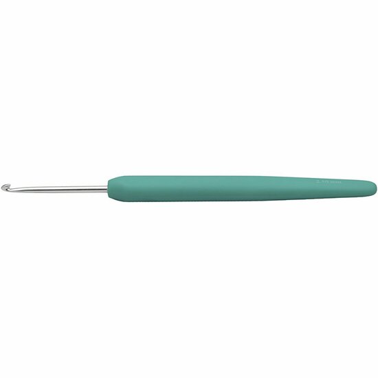 Haaknaald - Ergonomische Haakpen - Softgrip Haaknaald Voor Hobby Haken - Lengte 13,3 cm - DIY Gereedschap - Handwerk Accessoire - Comfort Grip - Brei & Haak Tools