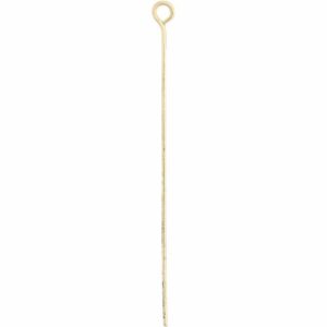 Kettelstiften - Verguld Metalen Pins - Sieraden Maken - DIY Accessoires - 50mm Lang - Set Van 30 Stuks - Perfect Voor Kralen, Hangers & Creatieve Sieraden