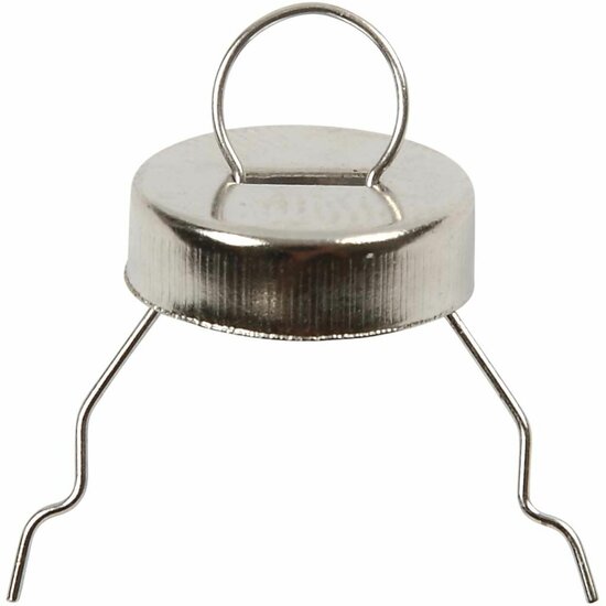 Kerstboom Haakjes - Kerstboomhangers Haakjes - Hanger Met Kraag - Ophanghaakjes - Metaal Hangers - DIY Ophanghaken - Haakjes Voor Decoratie - Ophanghaken Metaal - Metalen Hanger Met Kraag - 25 Stuks