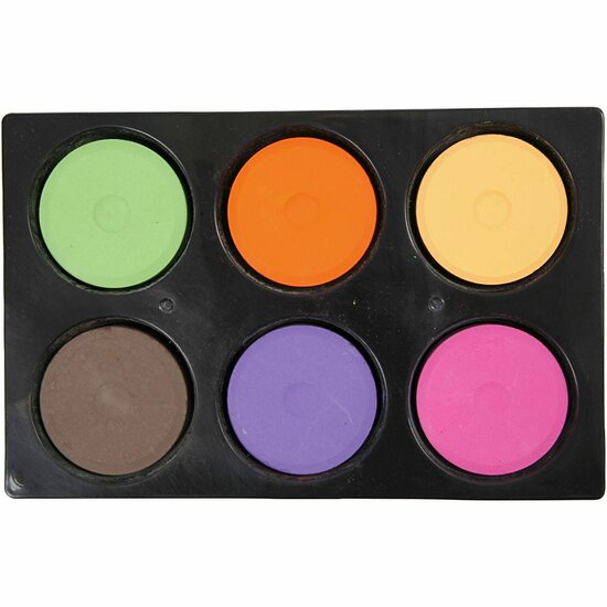 Waterverf Set - Extra Kleuren - Hoogwaardige Blokverf voor Kunst & Knutselen - Mengbare Kleuren - Perfect voor Schilderprojecten - 16x57 mm - 1 Set
