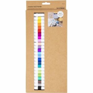 Acrylstiften - Acrylmarkers - Verfstiften - Multi Stiften - Waterbasis Stiften - Tekenstiften - Stiften Steen Papier Canvas Glas Porselein Plastic Hout Karton Metaal - 4mm - 24 Stuks
