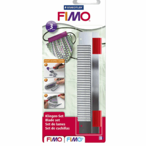 Messenset - Roestvrijstalen Snijmessen Voor FIMO En DIY Projecten - Set van 3 Stuks - Duurzaam En Scherp - Precisiesnijmessen - Hobby Gereedschap - FIMO Tools