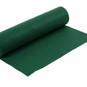 Vilt - Hobbyvilt - Donkergroen - DIY - Hobby & Naai Projecten - Breedte: 45cm - Dikte: 1,5mm - 180-200 gram - 5 mtr - 1 Rol