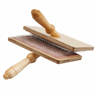 Kaardborstel - Handwerk Borstel - DIY Kaardgereedschap - Borstel Voor Vilten En Wol - Hobby Kaardborstel - Afmeting 20x11cm - 1 Paar