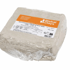 Stoneware klei, off-white, 5 kg/ 1 doos