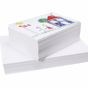 Tekenpapier van hoge kwaliteit, wit, A3,A4, 130+160 gr, 750 vel/ 1 doos