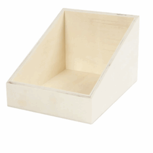 Houten Display Doos - Presentatie Box - Triplex Hout - Compacte Displaydoos van 19,5x15x12cm - Perfect voor Presentatie en Organisatie - 1 Stuk