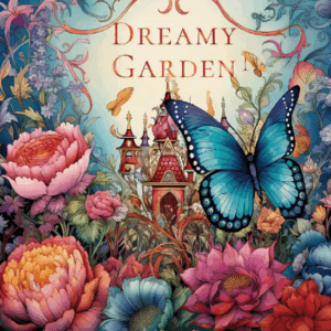 Dromerige Tuin Kleurboek - Dreamy Garden - Kleurboek Volwassen & Tieners - Bloemen En Natuur Illustraties - Mindfulness En Creativiteit - 22x22cm - 20 Tuin Kleurplaten