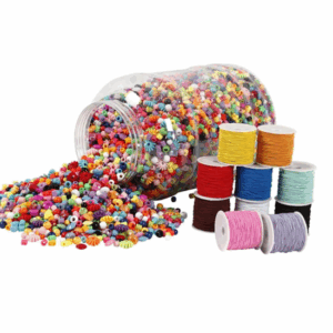 Plastic Kralen - DIY Kralen - Kralen in Emmer - Assorti Kralen - Voor Sieraden Maken - Knutselen Kralen