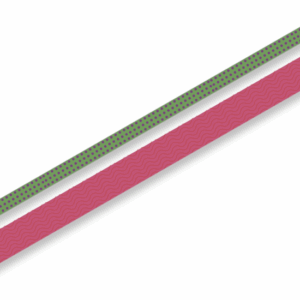 Studio Ins & Outs - Set Van 2 Washi Tape - Rainbow 1.0 - Masking Tape - Decoratieve Plakband - Tape Stippenprint (0,5cm) - Tape Golflijnen (1cm) - Vrolijke Kleuren