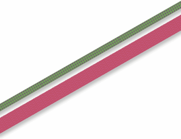 Studio Ins & Outs - Set Van 2 Washi Tape - Rainbow 1.0 - Masking Tape - Decoratieve Plakband - Tape Stippenprint (0,5cm) - Tape Golflijnen (1cm) - Vrolijke Kleuren