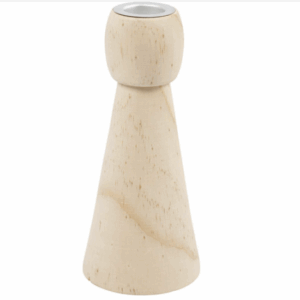 Kaarsenhouders - Hoog Model - 14,5 cm Hoog - 6,5 cm Diameter - Set van 10 - Luxe Glazen Kandelaars voor Kaarsen & Tafeldecoratie
