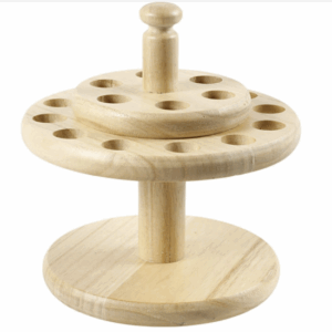 Scharenrek - Houten Scharenrek - 13cm Hoog - Geschikt voor 18 Scharen - Praktische Oplossing
