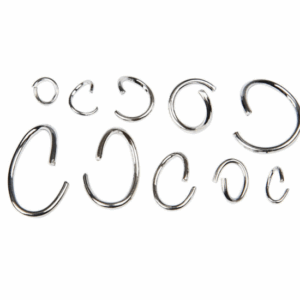 Ovale & Ronde Ringen - Sieraden Maken - 800 Stuks - Verzilverd - Metalen O-Ringen & Ovalen Voor Sieraden, Sleutelhangers & DIY Creaties - Glanzend Zilver