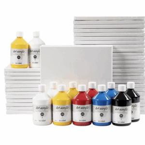 Art School, primair kleuren, 1 set