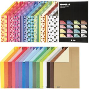 Creotime Patroonkarton - 320 Vellen - 21 x 29,7 cm - Multicolor - 250 Grams