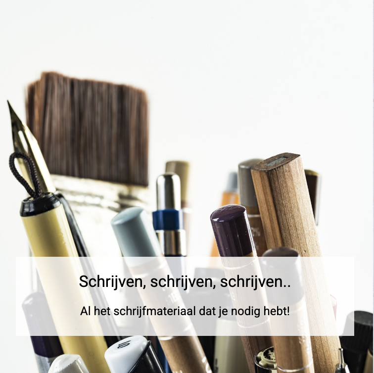 Schrijfmaterialen